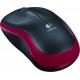 MOUSE ΑΣΥΡΜΑΤΟ LOGITECH WIRELESS M185 (910-002237) BLACK/RED